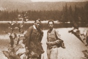 Edmund Wojtyła z narzeczoną Jadwigą Urbanówną, 1932 rok. Fot. z archiwum rodziny Kłosińskich