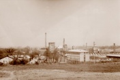 Widok na Fabrykę Sody Solvay z Góry Borkowskiej